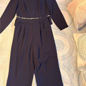 Positive Attitude Navy 2piece pant suit